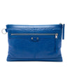 Balenciaga Lambskin Motocross Classic Clip Clutch M Secondhand