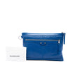 Balenciaga Lambskin Motocross Classic Clip Clutch M Secondhand