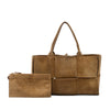 Bottega Veneta Medium Suede Maxi Intrecciato Arco Tote Secondhand
