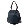 Prada Soft Calf Tassel Convertible Drawstring Bucket Bag Secondhand