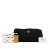 Prada Pleated Satin Frame Clutch Secondhand