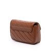 Gucci Mini GG Marmont Matelasse Diagonal Leather Flap Crossbody Secondhand