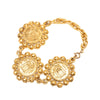Chanel Gold Plated 31 Rue Cambon Medallion Link Bracelet Secondhand