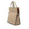 Fendi Vitello Grace and Suede Flip Satchel Secondhand