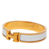Hermès Narrow Enamel Clic H Bracelet PM Secondhand