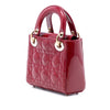 Dior Mini Patent Cannage Lady Dior Secondhand