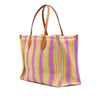 Gucci Medium Jute Embroidered Logo Shopper Tote Secondhand