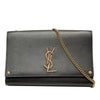 Saint Laurent Medium Smooth Calfskin Braided Monogram Kate Crossbody Secondhand