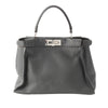 Fendi Medium Leather Selleria Peekaboo Iconic Satchel Secondhand