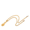 Secondhand Chanel CC Gold Plated Teardrop Pendant Necklace