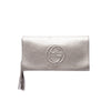 Gucci Metallic Calfskin Soho Disco Clutch Secondhand