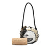 Secondhand Burberry Croc Embossed Pallas Helmet Shoulder Bag