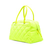 Chanel Paris Biarritz Quilted Canvas Fluo Duffle Bag Secondhand