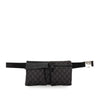 Gucci GG Denim Double Pocket Belt Bag Secondhand