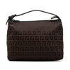 Fendi Zucchino Canvas Handbag Secondhand
