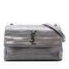 Saint Laurent Medium Croc Embossed Calfskin Monogram West Hollywood Crossbody Secondhand