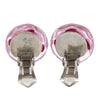 Secondhand Chanel CC Resin Camellia Clip On Earrings