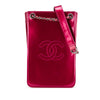Chanel CC Patent Phone Holder Crossbody Secondhand