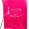 Chanel CC Patent Phone Holder Crossbody Secondhand