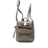 Ferragamo Suede Vara Bow Flap Drawstring Backpack Secondhand