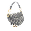 Dior Mini Oblique Canvas Saddle Bag Secondhand