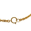 Secondhand Chanel Gold Plated CC Round Pendant Necklace
