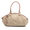 Gucci Diamante Canvas Sukey Satchel Secondhand