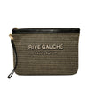 Saint Laurent Raffia Rive Gauche Clutch Secondhand
