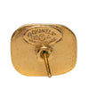 Secondhand Chanel CC Gold Plated Push Back Earrings