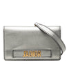 Dior Metallic Calfskin JAdior Clutch with Chain Secondhand
