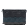 Bottega Veneta Tricolor Nappa Intrecciato Clutch Secondhand