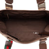 Gucci GG Canvas Web Horsebit Tote Secondhand