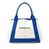 Balenciaga Canvas Navy Cabas S Tote Secondhand