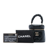 Chanel Mini Quilted Lambskin Ruched Handle Vanity Case Secondhand