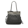 Chanel CC Quilted Denim Bonbon Tote Secondhand