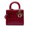 Dior Medium Patent Cannage Lady Dior Secondhand