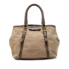 Prada Canvas Canapa Logo Bow Satchel Secondhand