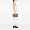 Balenciaga Goatskin Motocross Classic Metallic Edge Clutch Secondhand