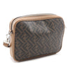 Fendi Shiny Glazed Fabric FF 1974 Diagonal Duo Camera Bag Secondhand