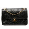 Chanel Small CC Quilted Lambskin Double Flap Secondhand