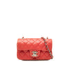 Secondhand Chanel Extra Mini Rectangular Classic Lambskin Single Flap