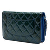Chanel CC Quilted Patent Wallet On Chain Secondhand