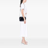 Saint Laurent Crocodile Embossed Leather Camp Camera Bag Secondhand