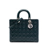 Dior Large Patent Cannage Lady Dior Secondhand