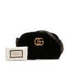 Gucci Small GG Marmont Matelasse Velvet Crossbody Secondhand