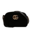 Gucci Small GG Marmont Matelasse Velvet Crossbody Secondhand