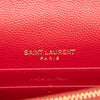 Saint Laurent Grain De Poudre Chevron Monogram Envelope Wallet on Chain Secondhand