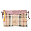 Burberry Haymarket Check Coated Canvas Peyton Crossbody Secondhand