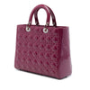 Dior Large Patent Cannage Lady Dior Secondhand