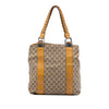 Gucci Large GG Canvas Bamboo Libeccio Tote Secondhand